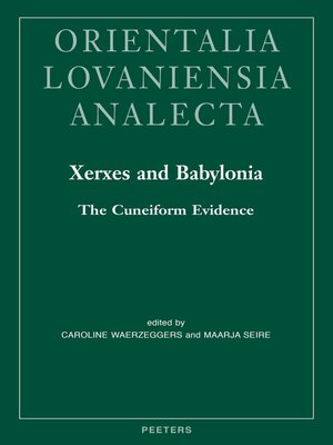 cover image of Xerxes and Babylonia